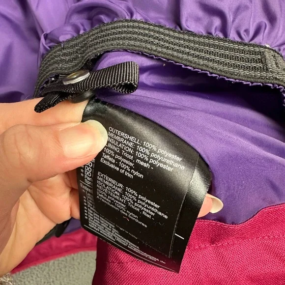 Burton Dryride Jet Set Snowboard Jacket Womens Medium Pink Insulated Hooded Ski - Picture 5 of 8